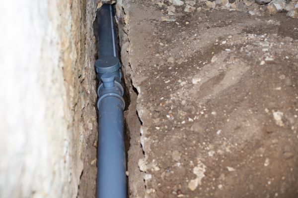 Drain Line Installation in Lansdale