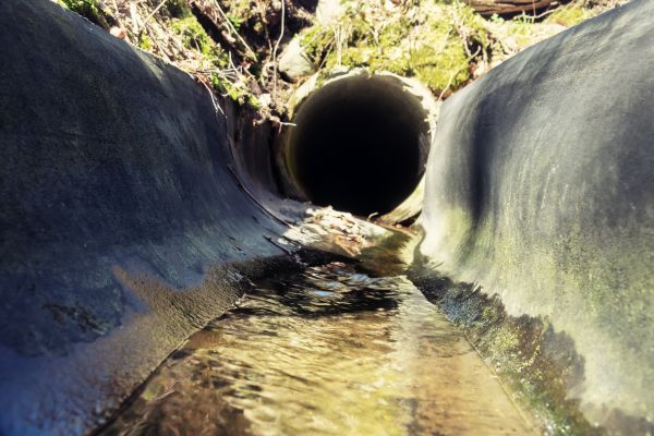 Drainage Swale Installation in Lansdale