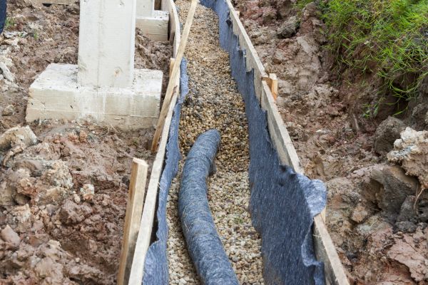 French Drain Installation in Lansdale